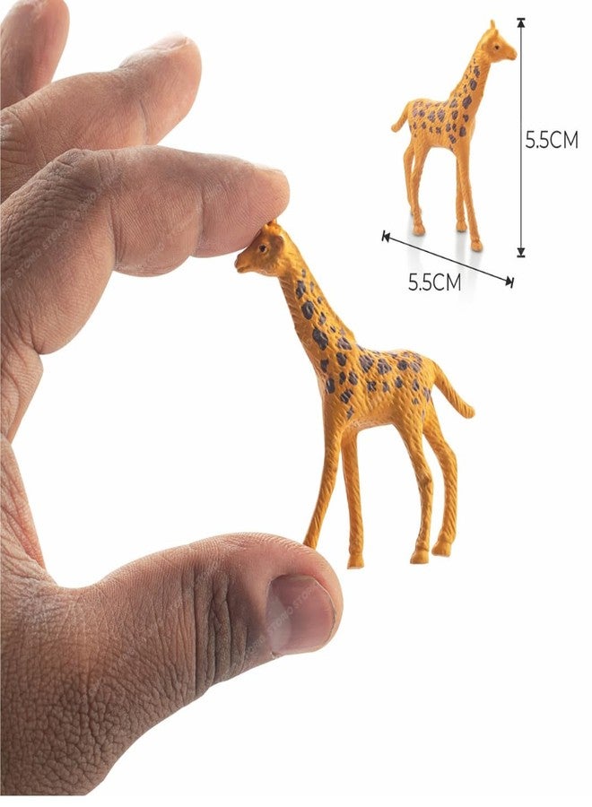 Storio 31pcs Animal Figure Toy Set | Includes Farm and Jungle Animal Playsets with an Artificial Tree and Fencing | Ideal for Birthday and Return Gifts | Educational Toyset for Kids Ages 3 and Up - Image 2